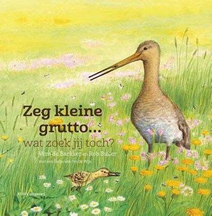 Zeg kleine grutto ... wat zoek jij toch? prentenboek lente voor kleuters & liedjes, Rob Buiter - Gebonden - 9789050115421