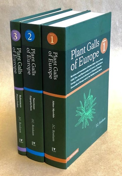Plant Galls of Europe - SET Volume I-III, Hans Roskam - Gebonden - 9789050117036