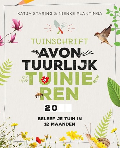 Tuinschrift Avontuurlijk tuinieren, Katja Staring ; Nienke Plantinga - Paperback - 9789050117159