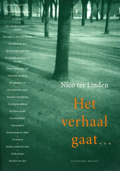 Het verhaal gaat ... 4 Het getuigenis van Israels profeten, Nico ter Linden - Paperback - 9789050184946