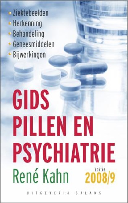 Gids pillen en psychiatrie, KAHN, R. - Paperback - 9789050188852