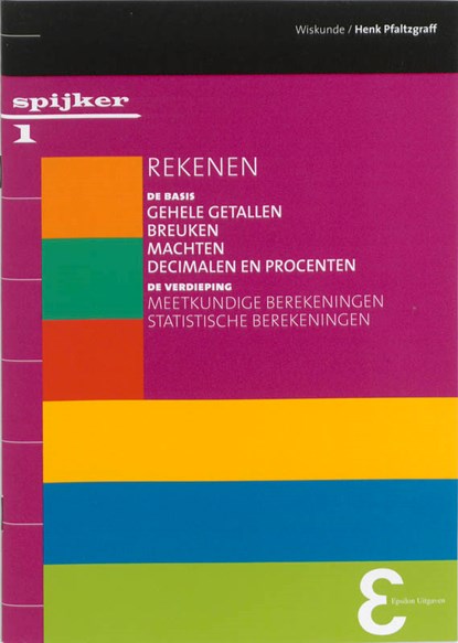 Rekenen, H. Pflatzgraff - Paperback - 9789050411110