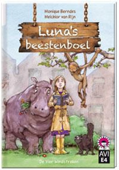 Luna's beestenboel, Monique Berndes - Gebonden - 9789051163186