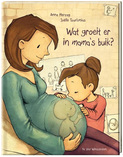 Wat groeit er in mama’s buik?, Anna Herzog - Gebonden - 9789051166415