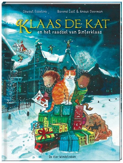 Klaas de kat en het raadsel van Sinterklaas, Barend Last ; Anouk Overman - Gebonden - 9789051168648