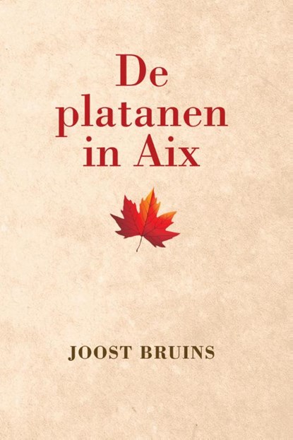 De platanen in Aix, Joost Bruins - Paperback - 9789051798845