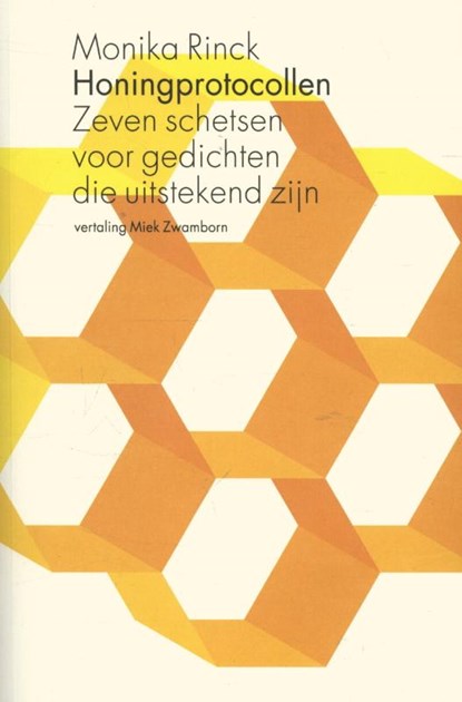 Honingprotocollen, Monika Rinck - Paperback - 9789051881004