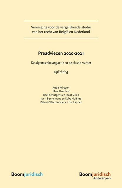 Preadviezen 2020-2021, Aube Wirtgen ; Marc Kruithof ; Roel Schutgens ; Joost Sillen ; Joeri Bemelmans ; Ebby Hofstee ; Patrick Waeterinckx ; Bart Spriet - Ebook - 9789051891706