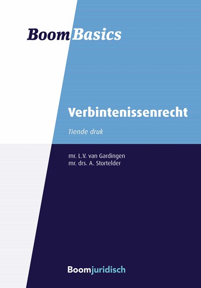 Verbintenissenrecht, B.T.M. van der Wiel ; A. Stortelder ; L.V. van Gardingen - Ebook - 9789051894615