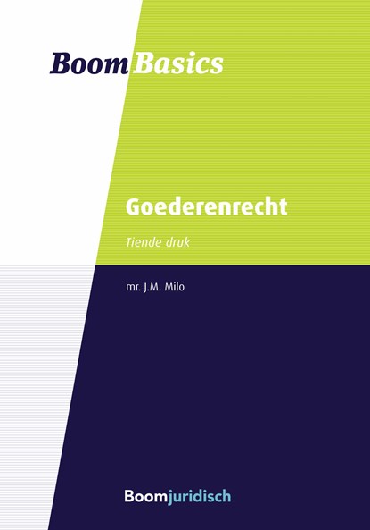 Boom Basics Goederenrecht, J.M. Milo - Ebook - 9789051895179