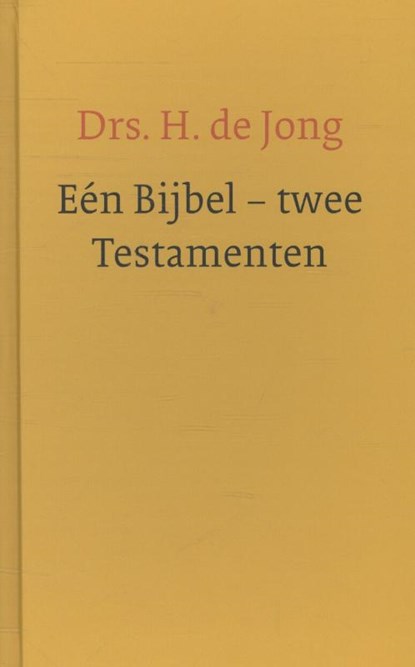 Een bijbel - twee testamenten, Hanneke de Jong - Gebonden - 9789051944716