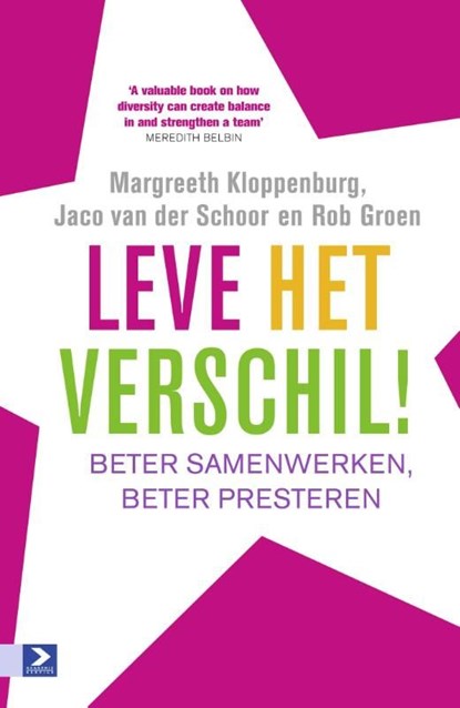 Leve het verschil!, Margreeth Kloppenburg ; Jaco van der Schoor ; Rob Groen - Ebook - 9789052617794