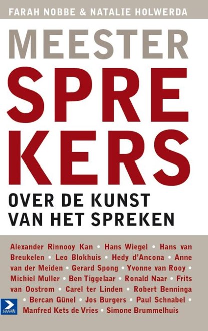 Meestersprekers, Farah Nobbe ; Natalie Holwerda - Paperback - 9789052619941