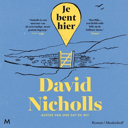 Je bent hier, David Nicholls - Luisterboek MP3 - 9789052867496