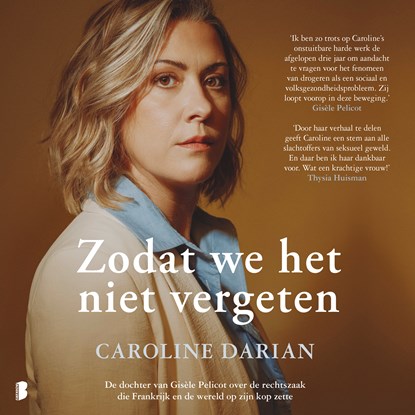Zodat we het niet vergeten, Caroline Darian - Luisterboek MP3 - 9789052869544
