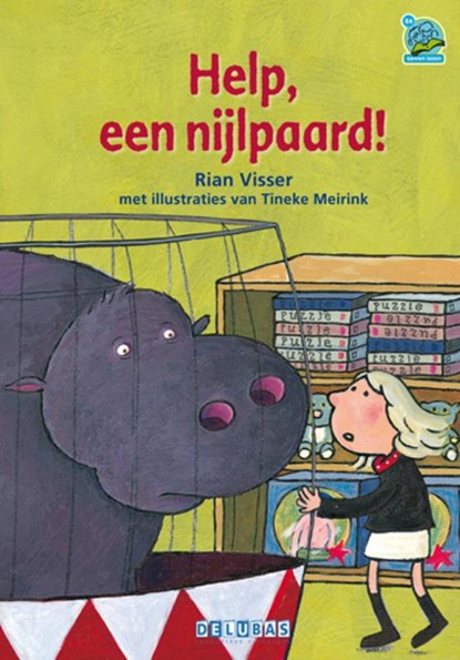 Help, een nijlpaard, Rian Visser - Gebonden - 9789053003114