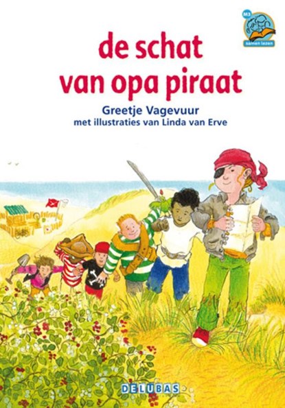 De schat van opa piraat, Greetje Vagevuur - Gebonden - 9789053003312
