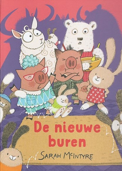 De nieuwe buren, Sarah McIntyre - Gebonden - 9789053417157