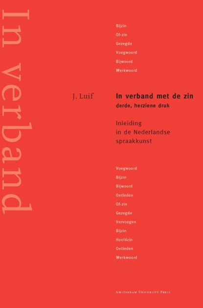 In verband met de zin, J. Luif - Paperback - 9789053563243