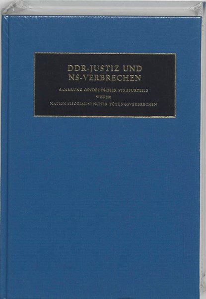 DDR-Justiz und NS-Verbrechen 2, C.F. Ruter - Gebonden - 9789053565414