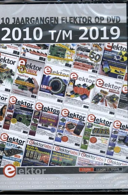 DVD Elektor 2010 t/m 2019, niet bekend - Gebonden - 9789053813041
