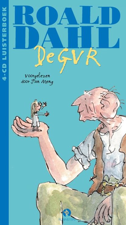 De GVR, Roald Dahl, 4 CD Luisterboek voorgelezen door Jan Meng, Roald Dahl - AVM - 9789054449201