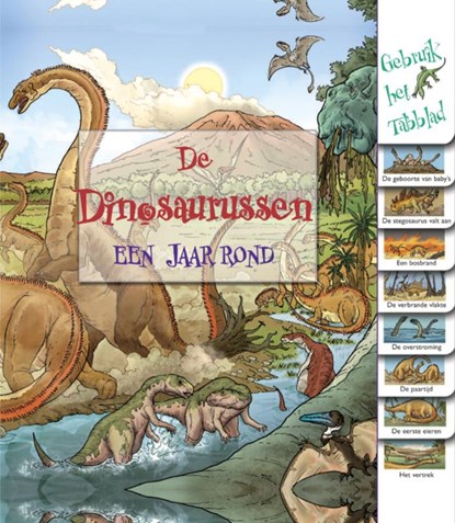 De dinosaurussen een jaar rond, Coombs - Gebonden - 9789054610410