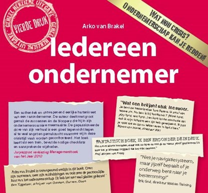 Iedereen ondernemer, Arko van Brakel - Paperback - 9789054721901