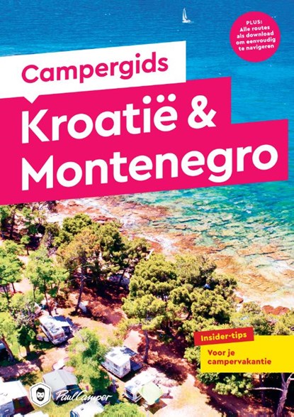 Campergids Kroatië & Montenegro, Mirko Kaupat - Paperback - 9789054725039