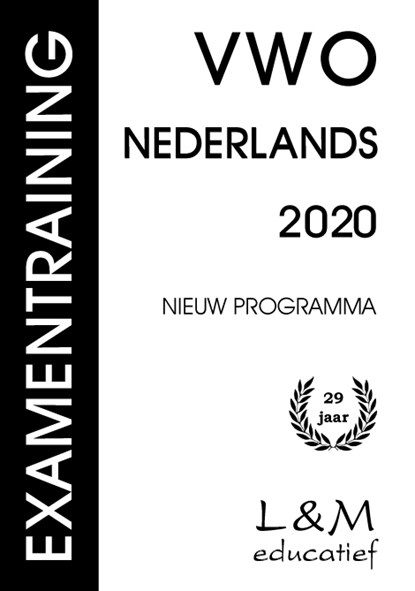 Examentraining Vwo Nederlands 2020, G.P. Broekema - Paperback - 9789054894230