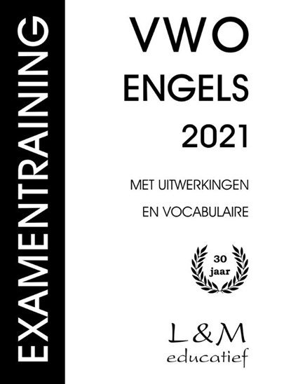 Examentraining Vwo Engels 2021, Hga Honders - Paperback - 9789054894285