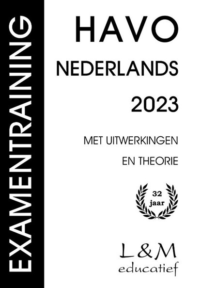 Examentraining Havo Nederlands 2023, Gert P Broekema - Paperback - 9789054894438