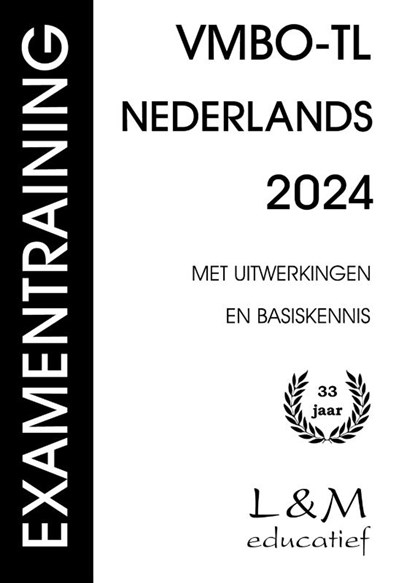 Examentraining Vmbo-tl Nederlands 2024, Gert P. Broekema - Paperback - 9789054894513