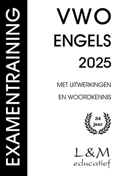Examentraining Vwo Engels 2025, H.G.A. Honders - Paperback - 9789054894537