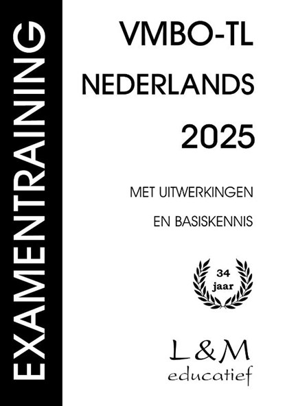 Examentraining Vmbo-tl Nederlands 2025, Gert P. Broekema - Paperback - 9789054894568