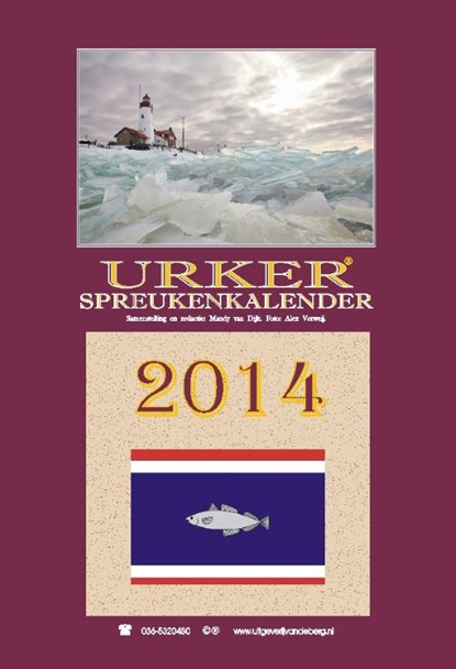 Urker spreukenkalender 2014, Mandy van Dijk - Paperback - 9789055124084