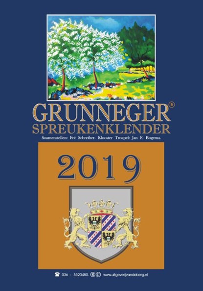 Grunneger Spreukenklender 2019, Fré Schreiber - Paperback - 9789055124794
