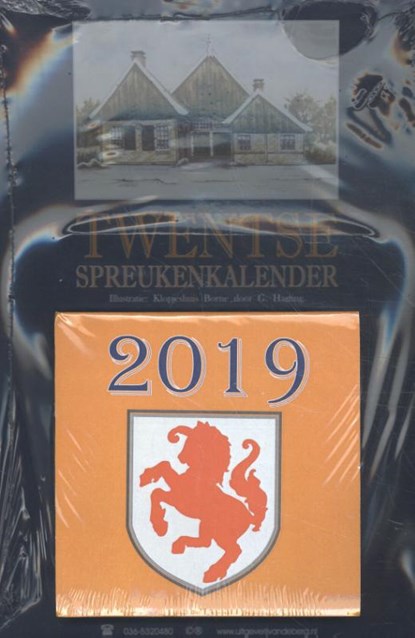 Twentse spreukenkalender 2019, Gé Nijkamp - Paperback - 9789055124817