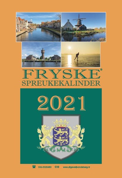 Fryske spreukekalinder 2021, Hendrik van den Heuvel - Paperback - 9789055125067