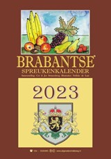 Brabantse spreukenkalender 2023 -  - 9789055125180