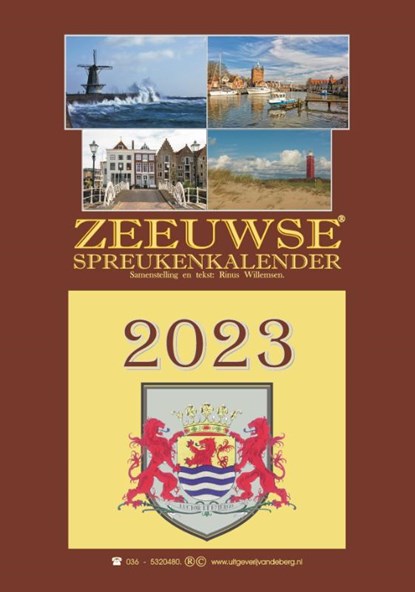 Zeeuwse spreukenkalender 2023, Rinus Willemsen - Paperback - 9789055125197