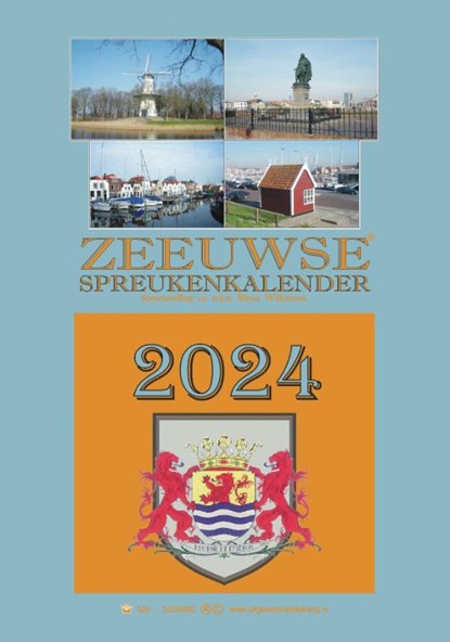 Zeeuwse spreukenkalender 2024, Rinus Willemsen - Paperback - 9789055125340