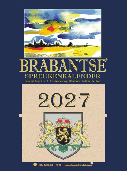 Brabantse spreukenkalender 2027, Cor Swanenberg ; Jos Swanenberg - Paperback - 9789055125524