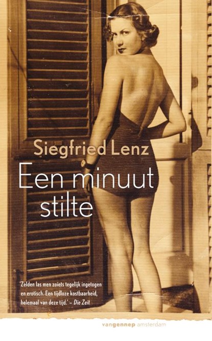 Een minuut stilte, Siegfried Lenz - Paperback - 9789055154821