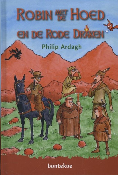 Piraatjes Robin met de hoed en de rode draken, Philip Ardagh - Gebonden - 9789055295623