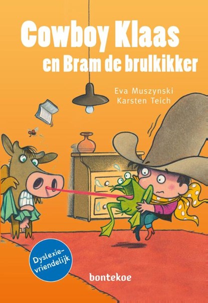 Cowboy Klaas en Bram de brulkikker, Eva Muszynski - Gebonden - 9789055298860