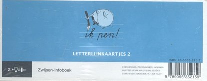 Ik pen! 2 Letterlijnkaartjes, Maria van Gils - Paperback - 9789055352159