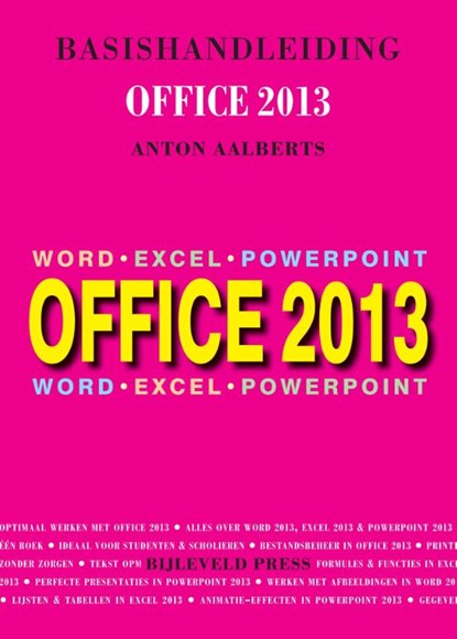 Basishandleiding Office 2013, Anton Aalberts - Paperback - 9789055482306