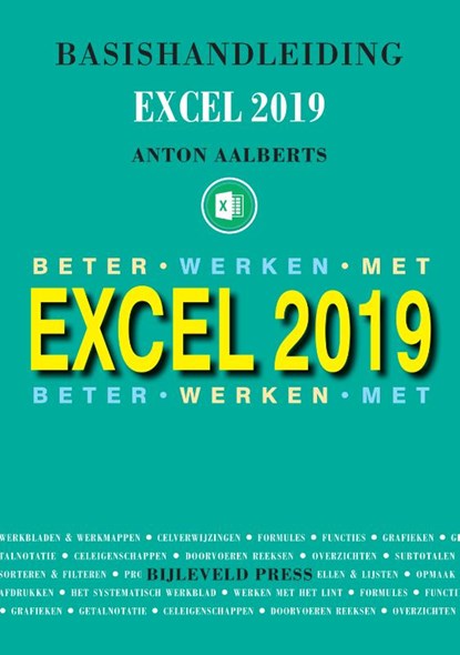 Basishandleiding beter werken met excel 2019, Anton Aalberts - Paperback - 9789055482733