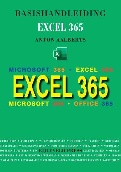 Basishandleiding Excel 365, Anton Aalberts - Paperback - 9789055482849